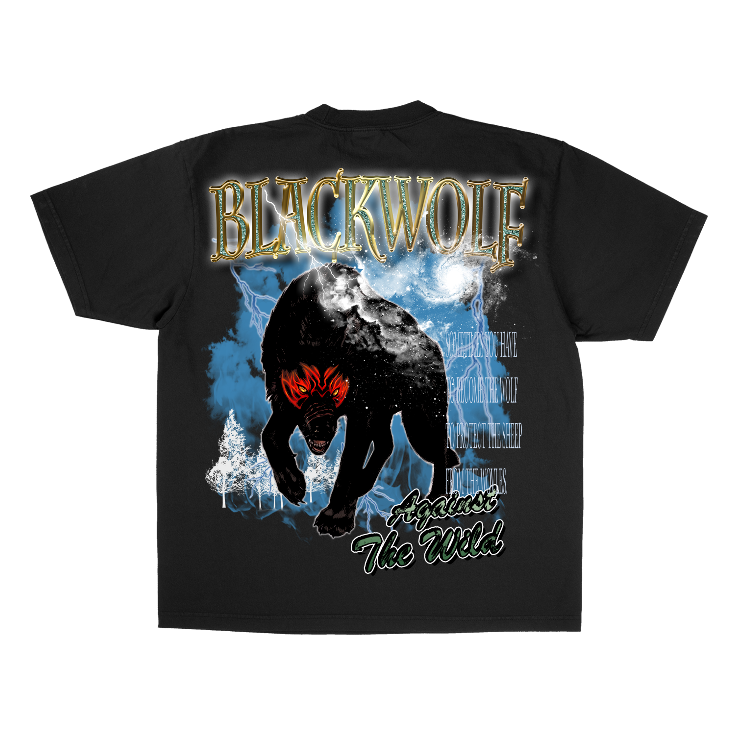 Black Wolf "Star" Tee