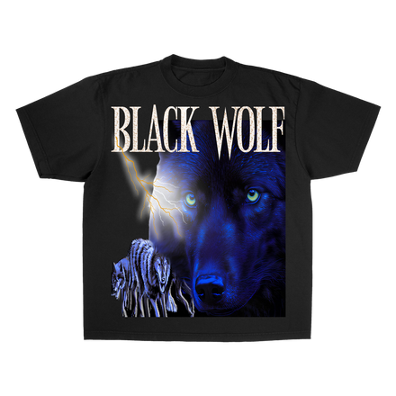 Black Wolf "Blue Howler" Tee