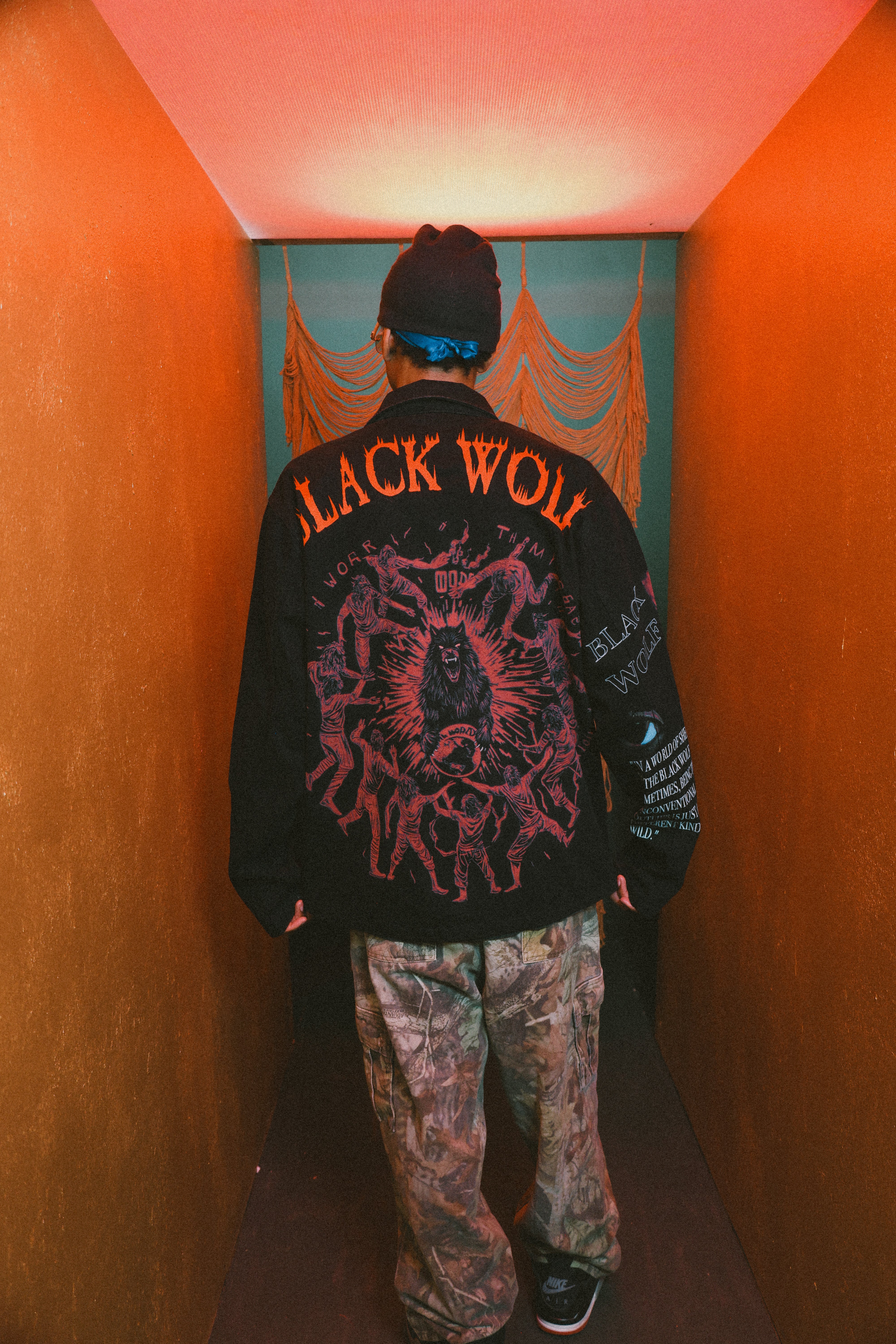 Black Wolf members jacket