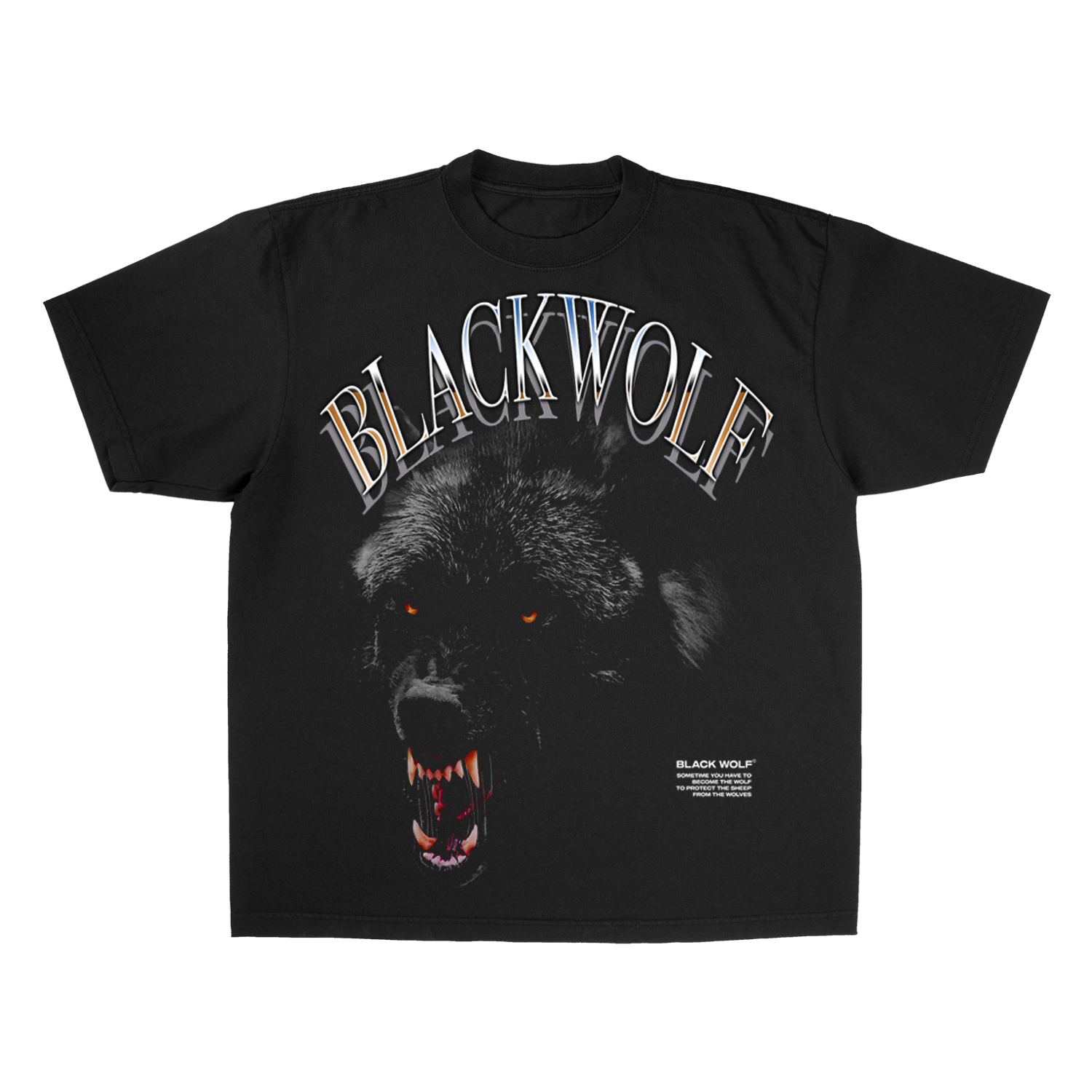 Black Wolf "Star" Tee