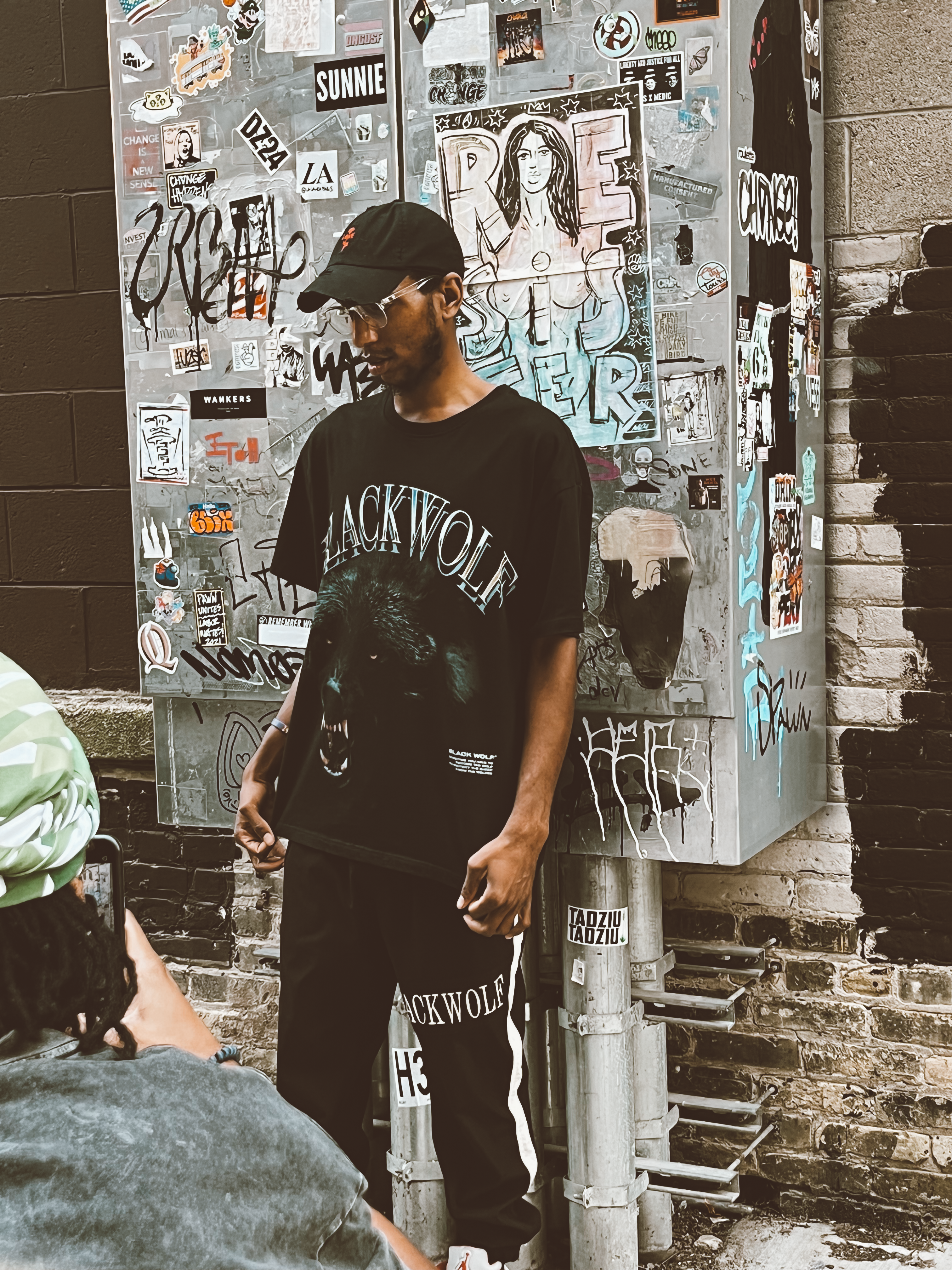 Black Wolf "Star" Tee